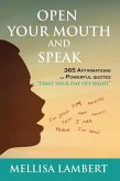 Open Your Mouth and Speak (eBook, ePUB)