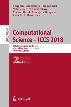 Cover Computational Science - ICCS 2018