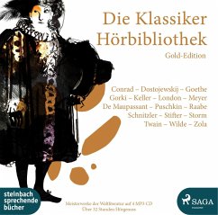 Die Klassiker Hörbibliothek Gold-Edition - Conrad, Josef;Dostojewskij, Fjodor M.;Goethe, Johann Wolfgang von