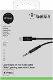 Belkin MIXIT Lightning auf 3,5mm AUX Kabel 0,9m AV10172bt03-BLK