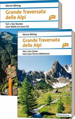 Grande Traversata delle Alpi Nord und Süd - Bätzing, Werner