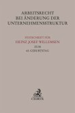 Arbeitsrecht bei Änderung der Unternehmensstruktur Arbeitsrecht bei Änderung der Unternehmensstruktur