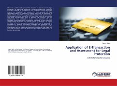 Application of E-Transaction and Assessment for Legal Protection
