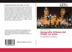 Geografía Urbana del Poder en Lima - Vizcaíno Pina, María José