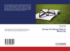 Survey of Literacy Rate in Miraj City - Peerjade, Munaza;Awati, Jayashree