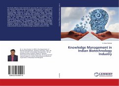 Knowledge Management in Indian Biotechnology Industry