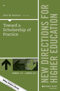 Cover Toward a Scholarship of Practice (eBook, ePUB)