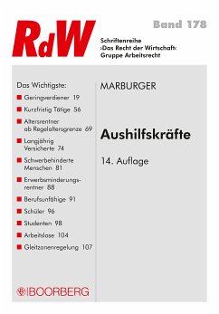 Aushilfskräfte (eBook, ePUB) - Marburger, Horst