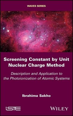 Screening Constant by Unit Nuclear Charge Method (eBook, PDF) - Sakho, Ibrahima
