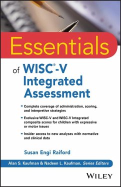 Essentials of WISC-V Integrated Assessment (eBook, ePUB) - Raiford, Susan Engi