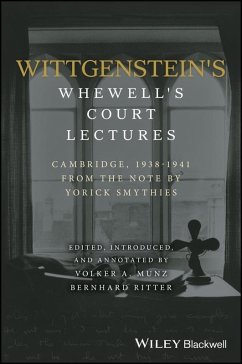 Wittgenstein's Whewell's Court Lectures (eBook, PDF) - Smythies, Yorick