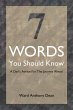 7 Words You Should Know (eBook, ePUB) - Bild 1