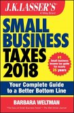 J.K. Lasser's Small Business Taxes 2018 (eBook, ePUB)