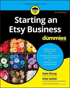 Starting an Etsy Business For Dummies (eBook, ePUB) - Shoup, Kate; Gatski, Kate