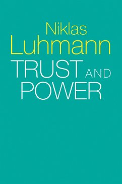 Trust and Power (eBook, PDF) - Luhmann, Niklas