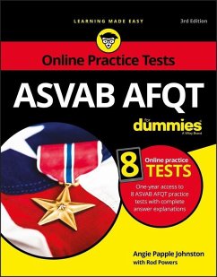 ASVAB AFQT For Dummies (eBook, PDF) - Papple Johnston, Angie; Powers, Rod