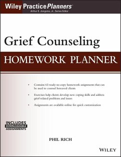 Grief Counseling Homework Planner (eBook, PDF) - Rich, Phil