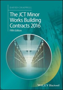 The JCT Minor Works Building Contracts 2016 (eBook, ePUB) - Chappell, David