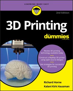 3D Printing For Dummies (eBook, ePUB) - Horne, Richard; Hausman, Kalani Kirk