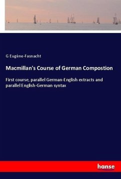 Macmillan's Course of German Compostion