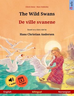 Cover The Wild Swans - De ville svanene (English - Norwegian) (eBook, ePUB)