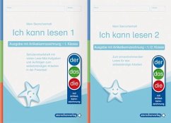 Ich kann lesen 1 und 2 - Ausgabe mit Artikelkennzeichnung für die 1. und 2. Klasse - sternchenverlag GmbH;Langhans, Katrin