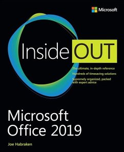 Microsoft Office 2019 Inside Out - Habraken, Joe