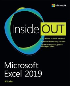 Microsoft Excel 2019 Inside Out - Jelen, Bill