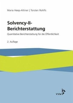 Solvency-II-Berichterstattung - Heep-Altiner, Maria;Rohlfs, Torsten