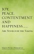 Joy, Peace, Contentment and Happiness... - Bild 1