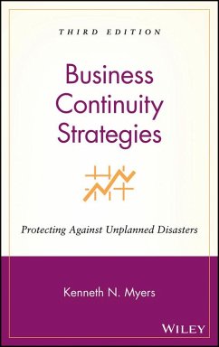 Business Continuity Strategies (eBook, ePUB) - Myers, Kenneth N.
