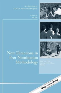 New Directions in Peer Nomination Methodology (eBook, ePUB) Cover New Directions in Peer Nomination Methodology (eBook, ePUB)