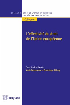 L'effectivité du droit de l'Union européenne (eBook, ePUB)