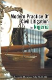 Modern Practice of Civil Litigation in Nigeria (eBook, ePUB)