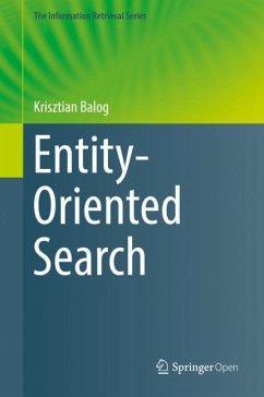 Entity-Oriented Search - Balog, Krisztian
