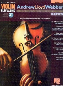 Andrew Lloyd Webber Hits: Violin Play-Along Volume 71 [With Access Code]