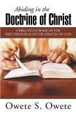 Abiding in the Doctrine of Christ (eBook, ePUB)