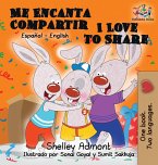 Me Encanta Compartir I Love to Share (Spanish Children's book)