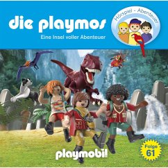 Die Playmos - Das Original Playmobil Hörspiel, Folge 61: Eine Insel voller Abenteuer (MP3-Download) - Rost, Simon X.; Fickel, Florian