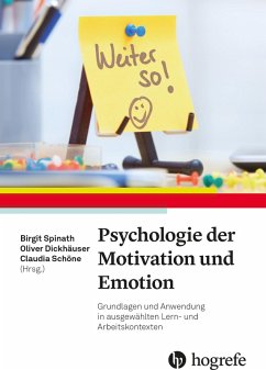 Psychologie der Motivation und Emotion (eBook, ePUB)
