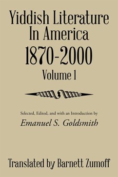 Yiddish Literature in America 1870-2000 (eBook, ePUB) - Zumoff, Barnett
