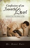 Confession of an Immortal Lover (eBook, ePUB)
