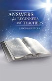 Answers for Beginners and Teachers (eBook, ePUB)