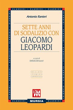 Cover Sette anni di sodalizio con Giacomo Leopardi
