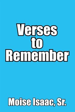 Verses to Remember (eBook, ePUB) - Isaac Sr., Moise