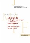 Lehrersprache im Englischunterricht an deutschen Grundschulen