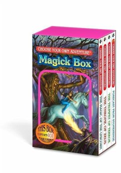 Choose Your Own Adventure 4-Book Boxed Set Magick Box (the Magic of the Unicorn, the Throne of Zeus, the Trumpet of Terror, Forecast from Stonehenge) - Lerme Goodman, Deborah; Montgomery, R A