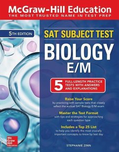 McGraw-Hill Education SAT Subject Test Biology E/M, Fifth Edition - Zinn, Stephanie