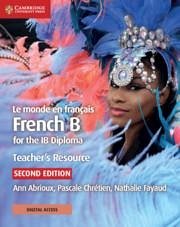Cover Le Monde En Français Teacher's Resource with Digital Access 2 Ed