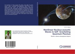 Nonlinear Nucleus-acoustic Waves in Self- Gravitating Quantum Plasmas